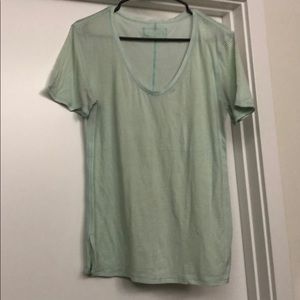 Lululemon Silverescent Women’s Mint Green T-shirt